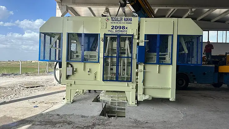 Kilitli beton parke taşı üretecek