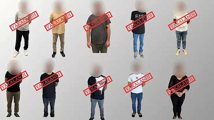 Kırmızı bültenle aranan 10 suçlu Türkiye'ye getirildi