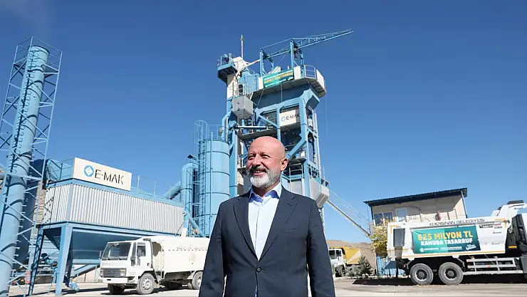Kocasinan, asfalt üretimiyle 625 milyon TL tasarruf etti