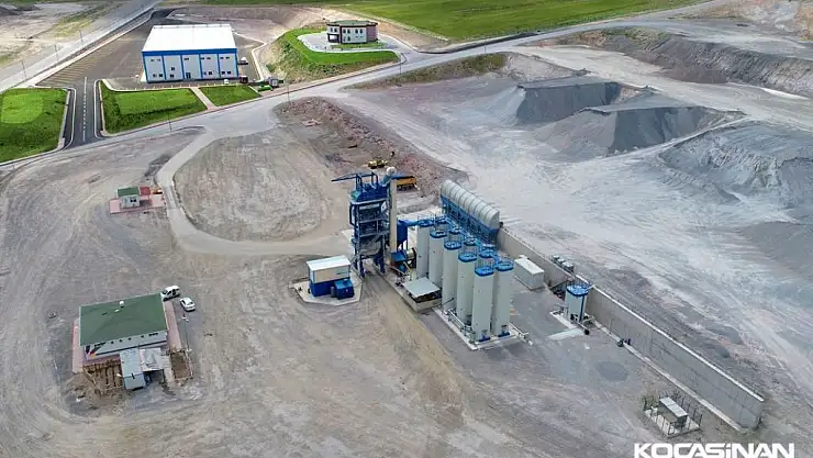 KOCASİNAN BELEDİYESİ'NDEN EN YÜKSEK KAPASİTEYE SAHİP  ASFALT PLENTİ