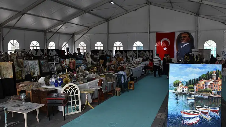 KOCASİNAN'DA EMEĞİN SANATA DÖNÜŞTÜĞÜ SERGİ, BÜYÜK BEĞENİ TOPLADI