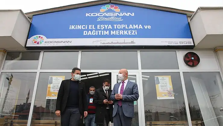 KOCASİNAN'DA İKİNCİ EL EŞYALAR DEĞERLENİYOR