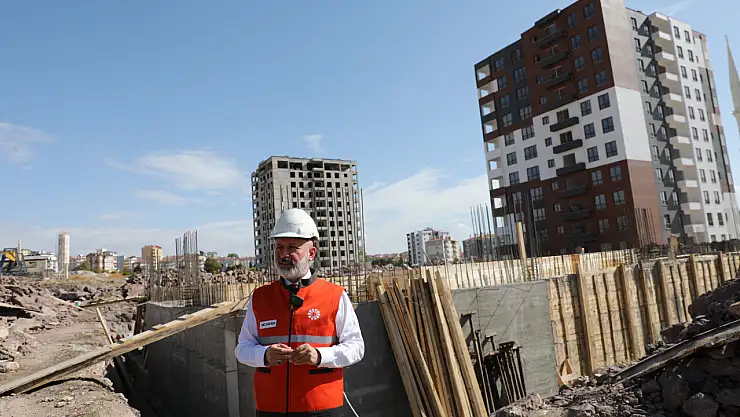 Kocasinan'da kentsel dönüşüm hızla sürüyor