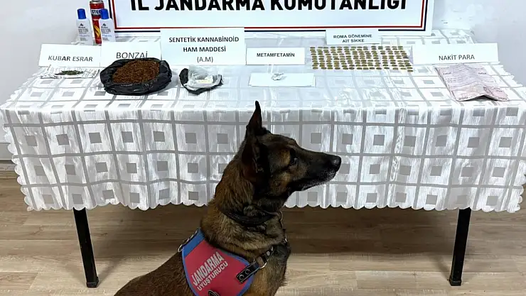 Kocasinan'da uyuşturucu operasyonu