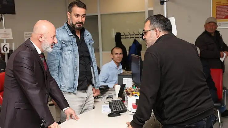 Kocasinan'da vergi ödemelerine kolaylık sağlanıyor