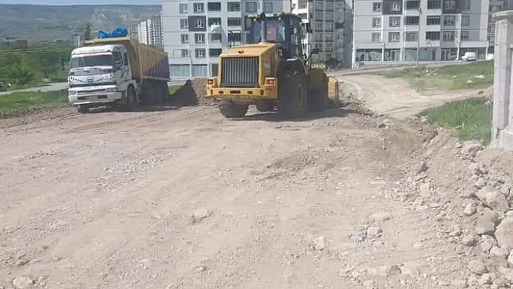 Kocasinan da yol açma çalışmaları