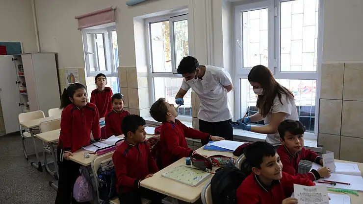 Kocasinan'dan Öğrencilere Ağız ve Diş sağlığı taraması