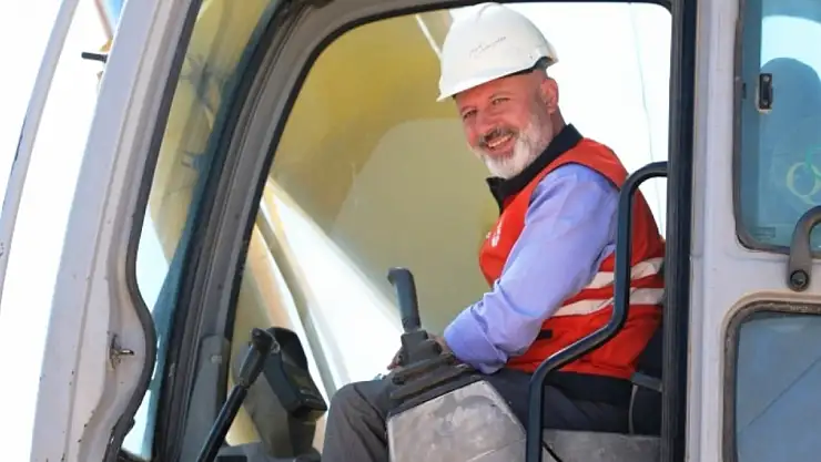 Kocasinan'dan Türkiye'ye örnek konkasör tesisi