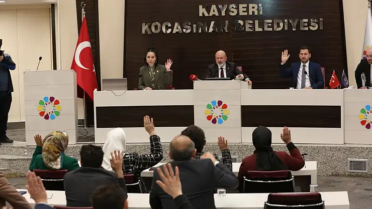 Kocasinan Kasım ayı meclis toplantısı gerçekleştirildi