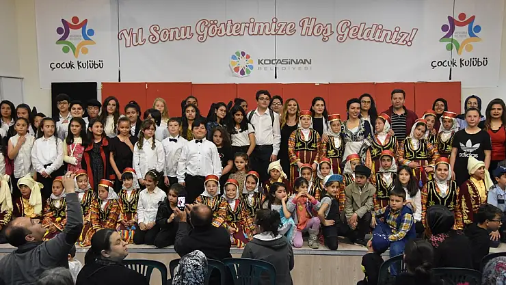 KOCASİNANLI ÇOCUKLARDAN MUHTEŞEM YIL SONU ETKİNLİĞİ