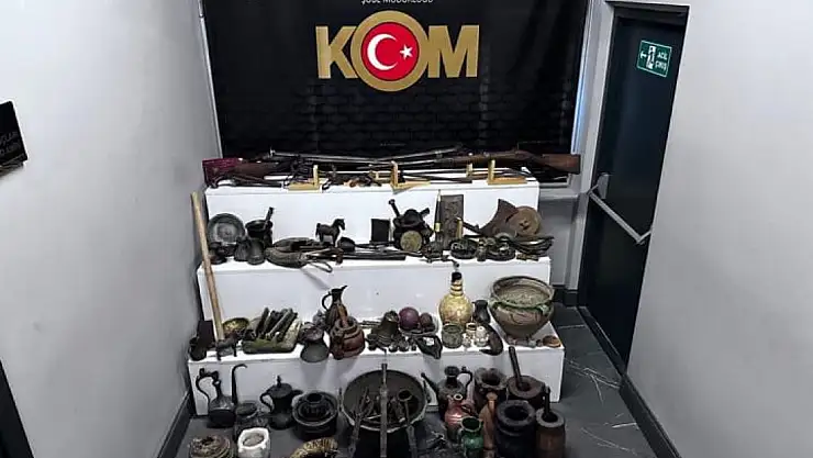 KOM'dan tarihi eser operasyonu