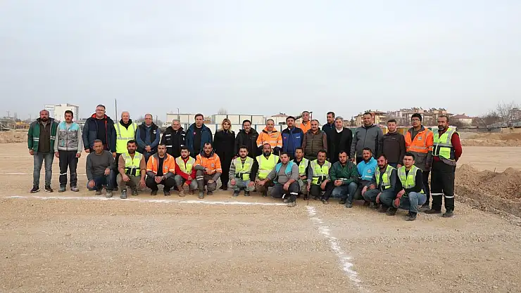 KONTEYNER KENT ÇALIŞMALARI SÜRÜYOR