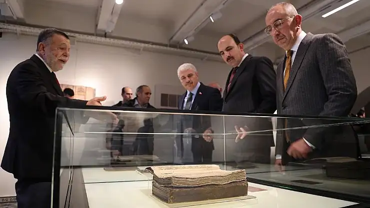 Konya'da Yazma Eserler Sergisi açılışı gerçekleşti