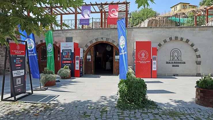 Kültür yolu festivali Talas'ta kapılarını açtı