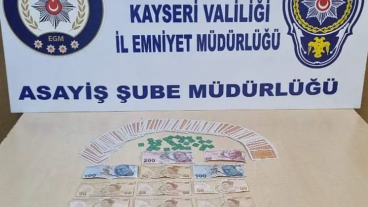 Kumar operasyonunda 77 bin 100 lira ceza uygulandı