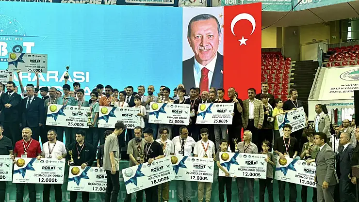 MEB Robot Yarışması Kayseri'de tamamlandı