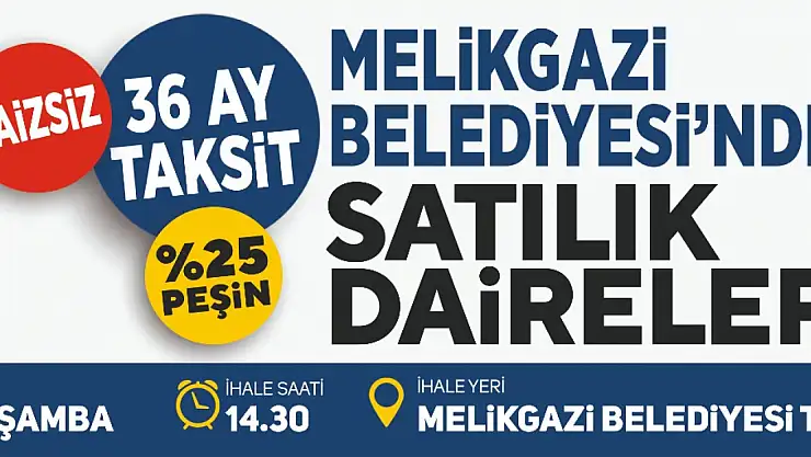 Melikgazi belediyesi 7 Nisan