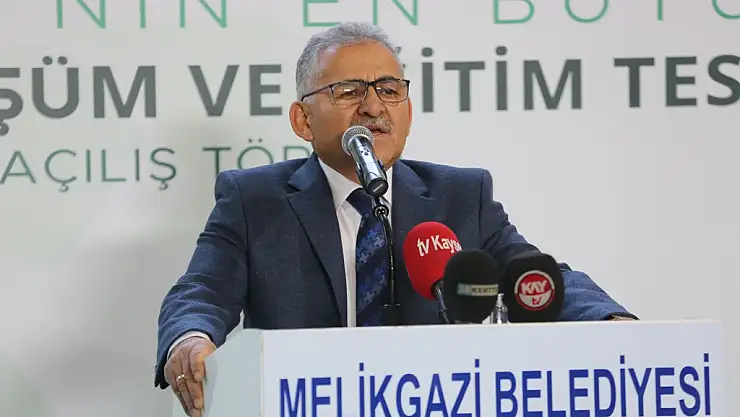 'Melikgazi Geri Dönüşüm ve Eğitim Tesisi hizmete açıldı'