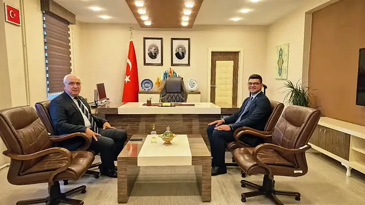 Melikgazi Kaymakamı Arısoy'dan Öztoprak'a ziyaret