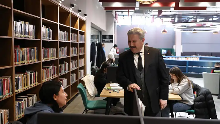 Melikgazi kütüphaneleri öğrencilerin tercihi