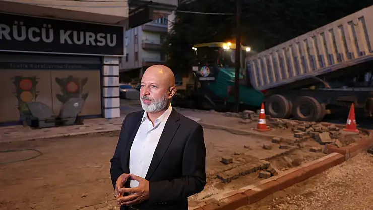 Mete caddesi rekor sürede yenilendi