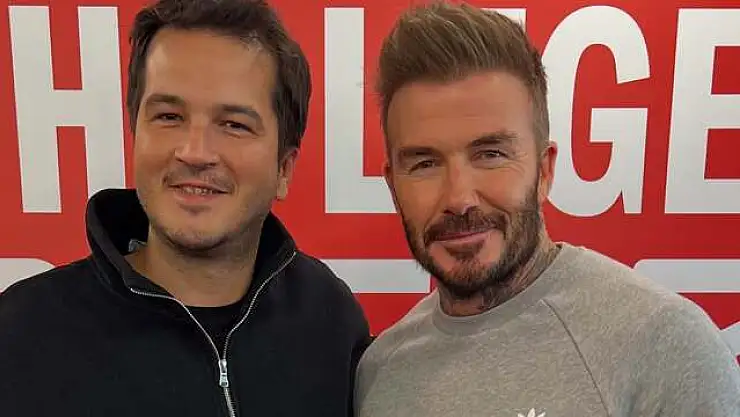 Metin Pıhlıs David Beckham'dan imza aldı