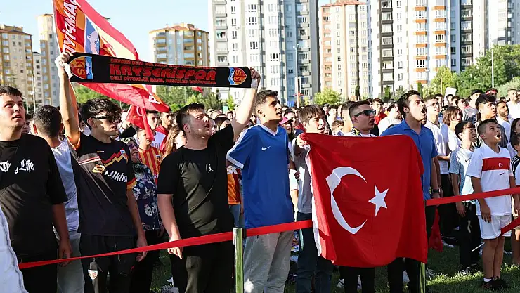 MİLLİ HEYECAN YİNE TALAS'TA