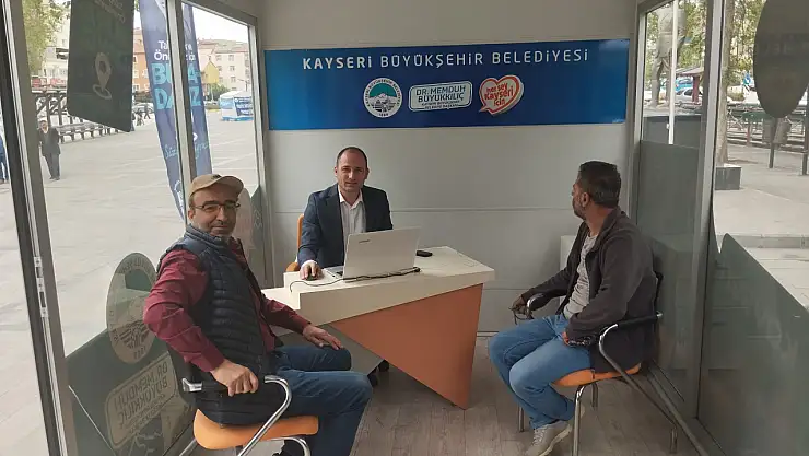 Mobil Beyaz masa, vatandaşla buluşuyor