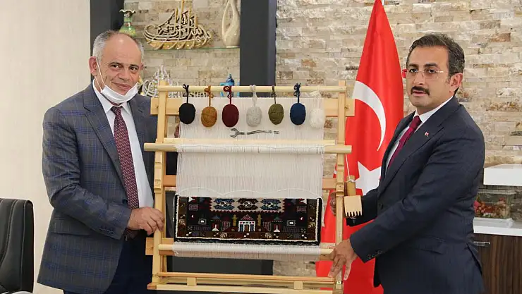 MUSTAFA AKSU YAHYALI BELEDİYESİ'Nİ ZİYARET ETTİ