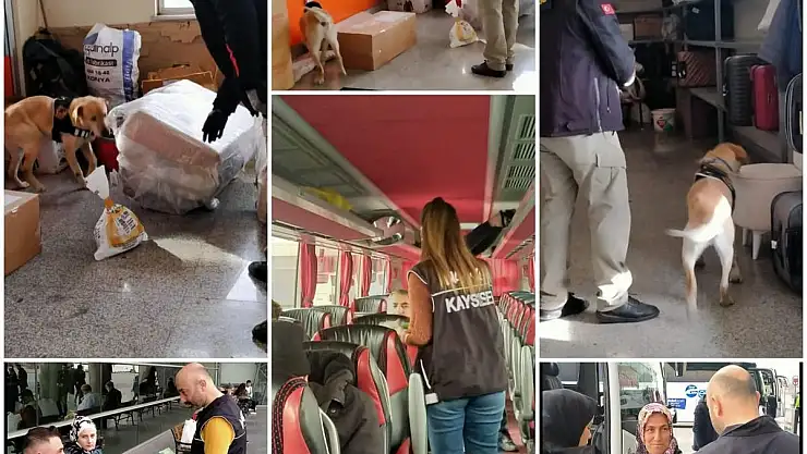 'Narko Alan' uygulamasında 7 otobüs, 42 kişi sorgulandı