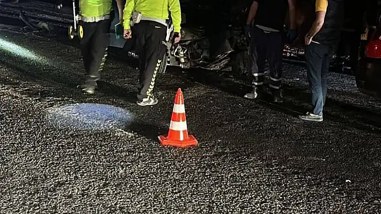 Nevşehir yolunda kaza: 1 ölü 2 yaralı