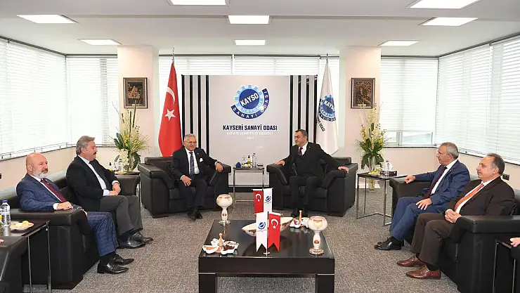ODA BAŞKANLARINA 'HAYIRLI OLSUN' ZİYARETİ