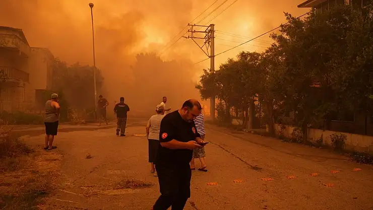 Ödemiş Tosunlar'da Orman yangını 3. gününde