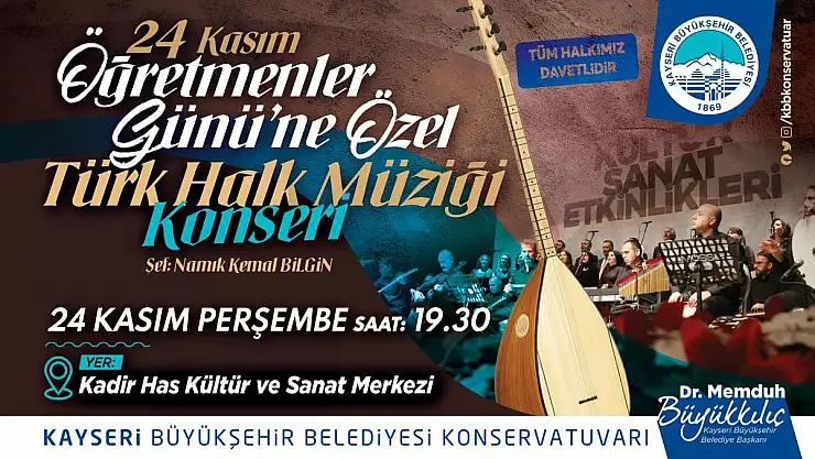 ÖĞRETMENLER GÜNÜ'NE ÖZEL KONSER