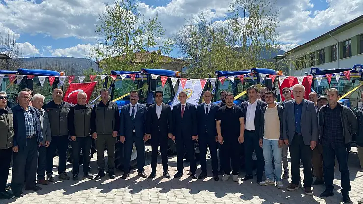 ORKÖY traktör teslimat töreni gerçekleşti