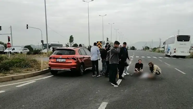 Otomobilin çarptığı genç kız ağır yaralandı