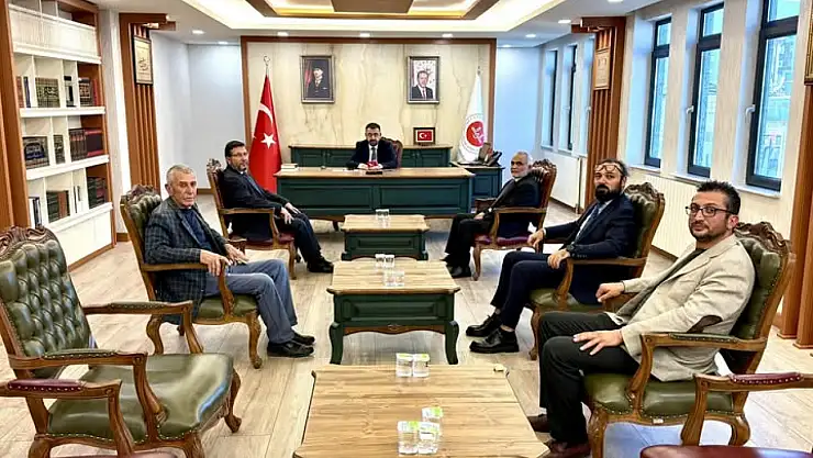 Saadet Partisi'nden Müftü Ayvaz'a ziyaret
