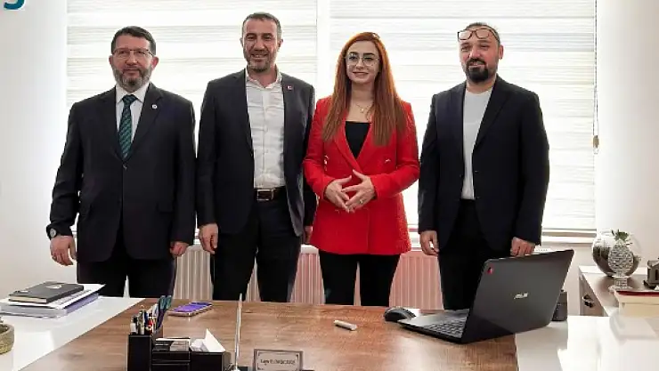 Saadet Partisi'nden Nüans medya'ya ziyaret