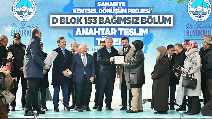 Sahabiye Kentsel dönüşümünde büyük adım