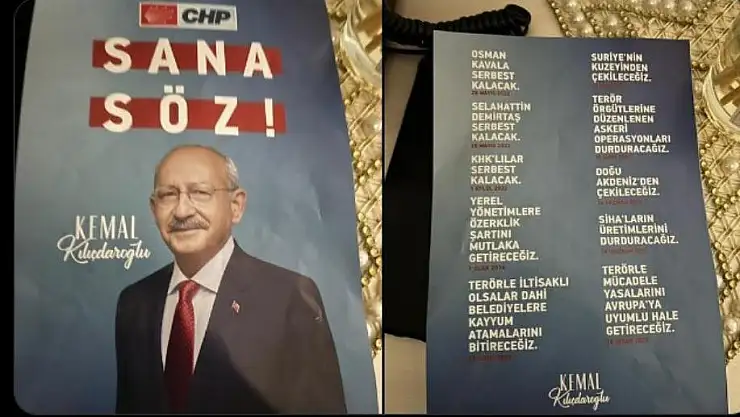 Sahte afişlere suç duyurusu