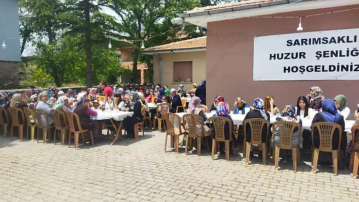 Sarımsaklı Köy Şenliği: Ücretsiz dondurma, konser ve etli pilav ikramı yapıldı