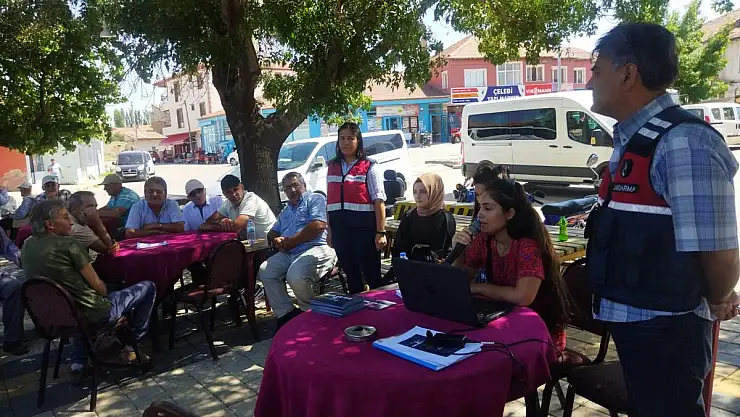 Sarıoğlan'da 200 kişinin katılımı ile eğitim gerçekleştirildi