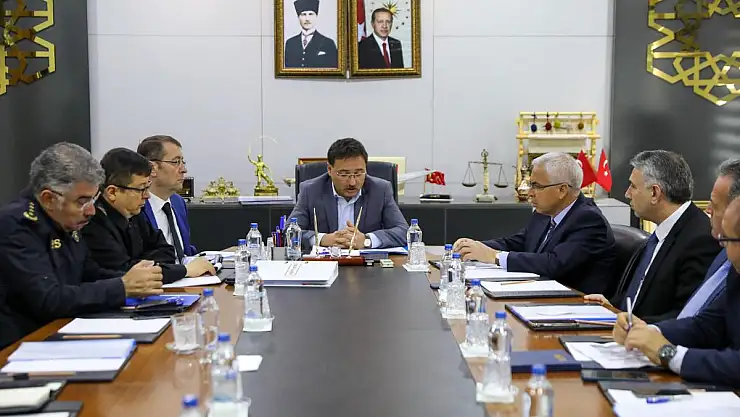 Seçim Güvenliği Toplantısı yapıldı