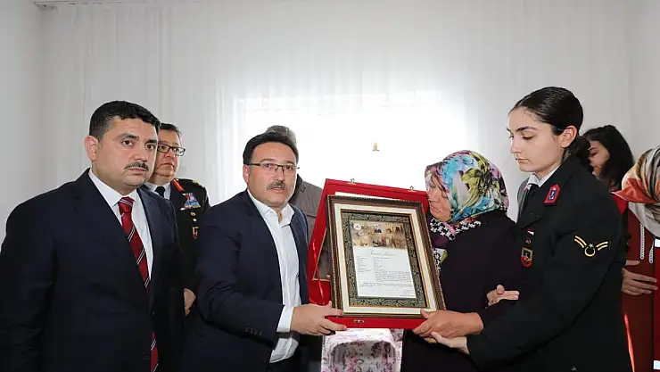 ŞEHİT ÖZSOY'A BERATI VERİLDİ