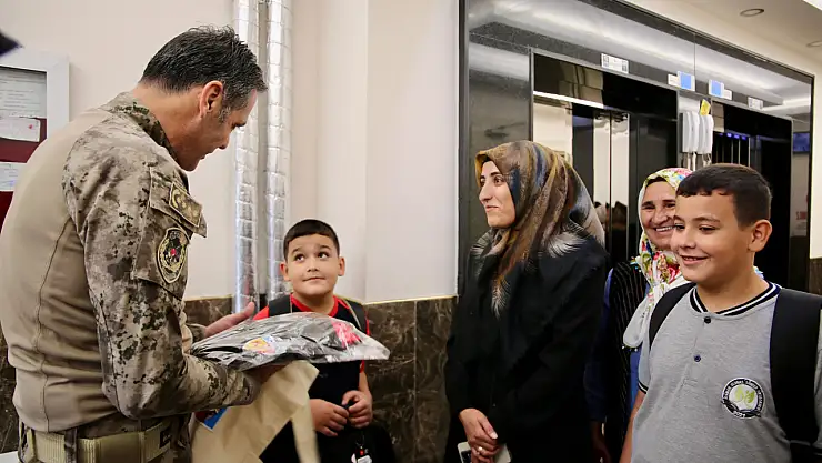 Şehit Polis Kırboğa'nın evlatlarına ilk gün desteği