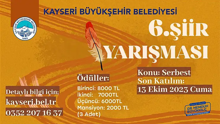 ŞİİR YARIŞMASININ 6'NCISI