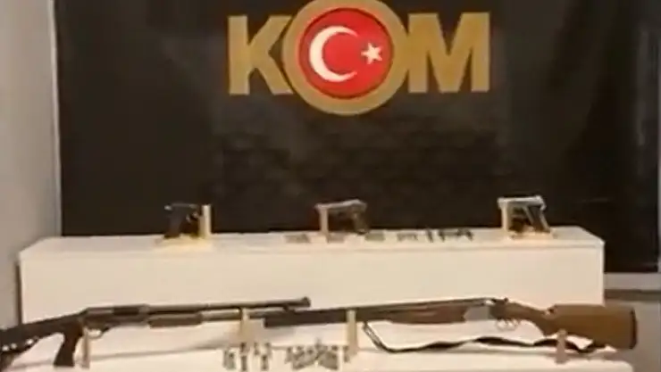 Silah ticareti yapan kişiye gözaltı