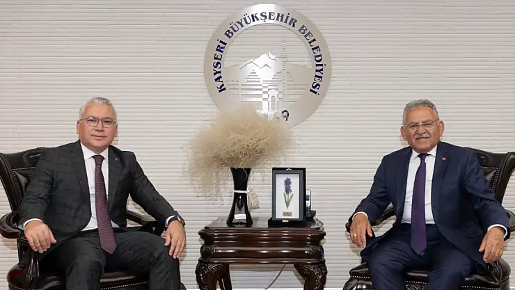 SİVAS VALİSİ ŞİMŞEK'TEN BAŞKAN BÜYÜKKILIÇ'A ZİYARET