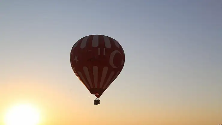 Soğanlı Vadisi'nde sıcak hava balonu heyecanı