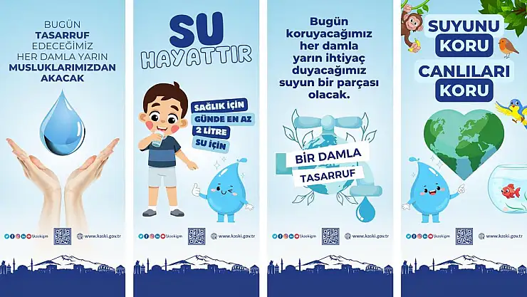 SU TASARRUFU VE SUYUN SERÜVENİ' ANLATILACAK